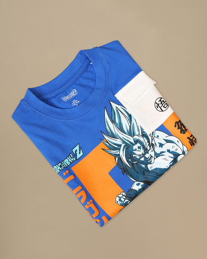 Dragon Ball Z  Regular Fit Tshirt  Boys