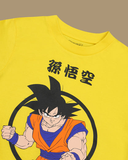 Goku Graphic  Regular Fit Tshirt  Boys