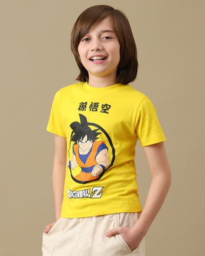 Goku Graphic  Regular Fit Tshirt  Boys