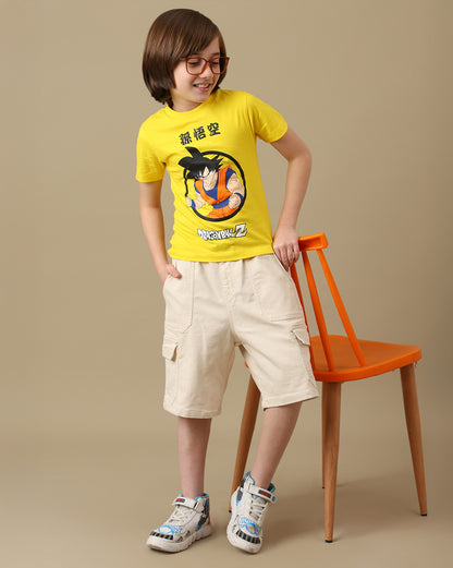 Goku Graphic  Regular Fit Tshirt  Boys