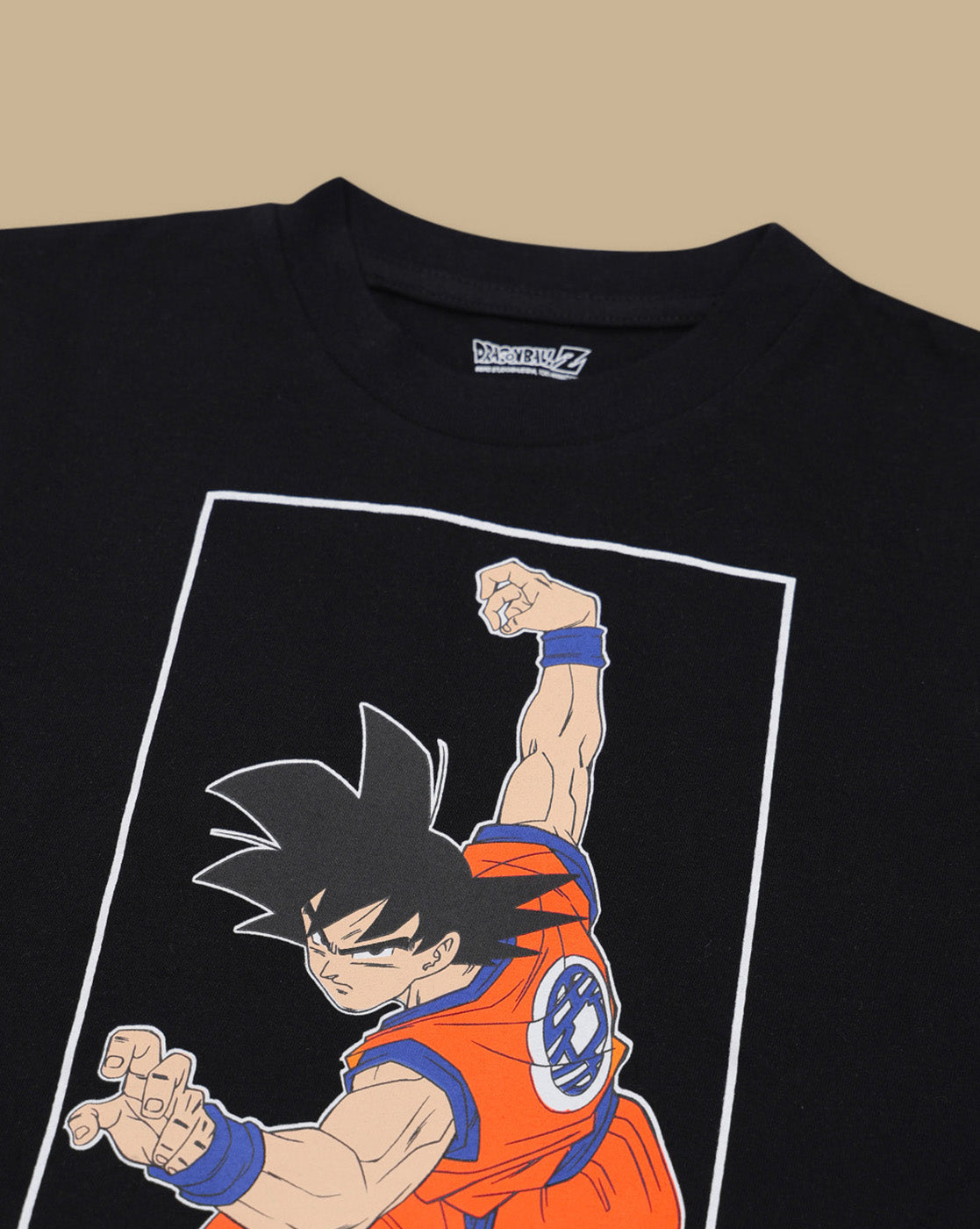Goku Graphic Printed Regular Fit Tshirt For Boys