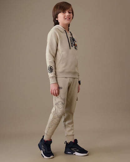 Dragon Ball Z Regular Fit Hoodie & Jogger Set Boys