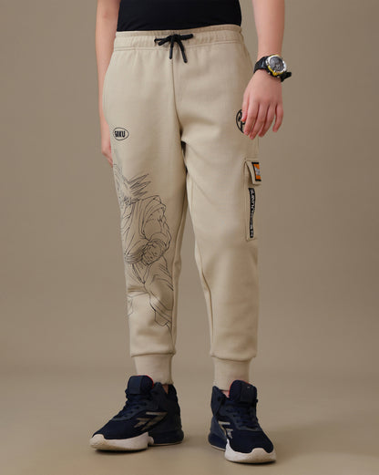 Dragon Ball Z Goku Regular Fit Joggers Boys