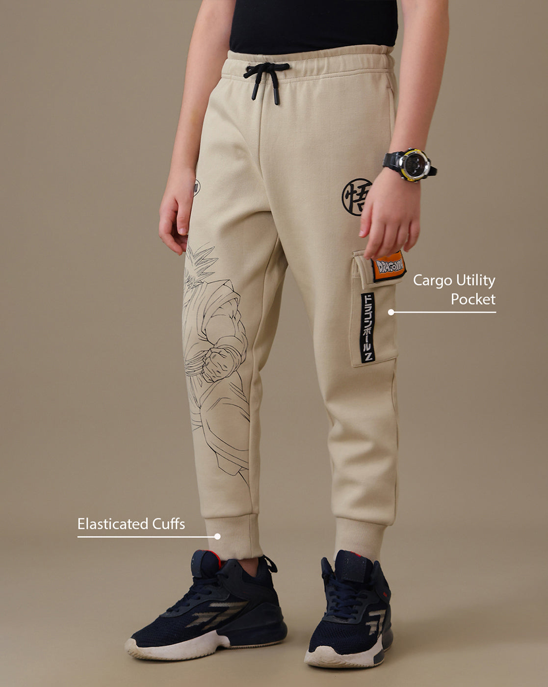 Dragon Ball Z Goku Regular Fit Joggers Boys