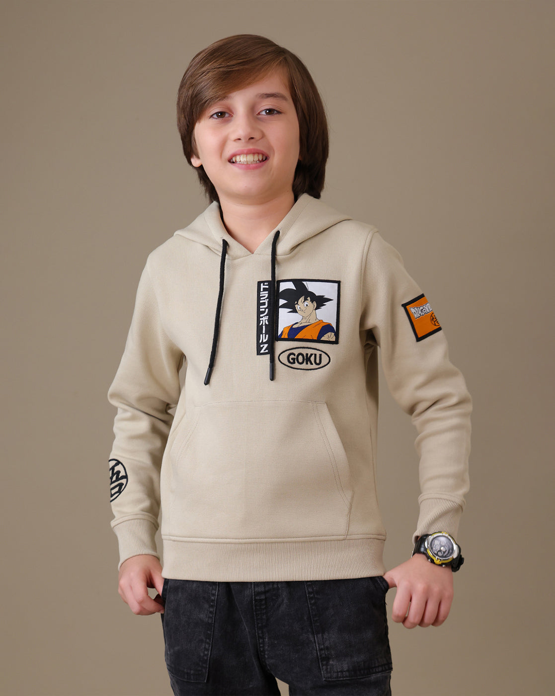 Dragon Ball Z Goku Regular Fit Hoodie Sweatshirt Boys