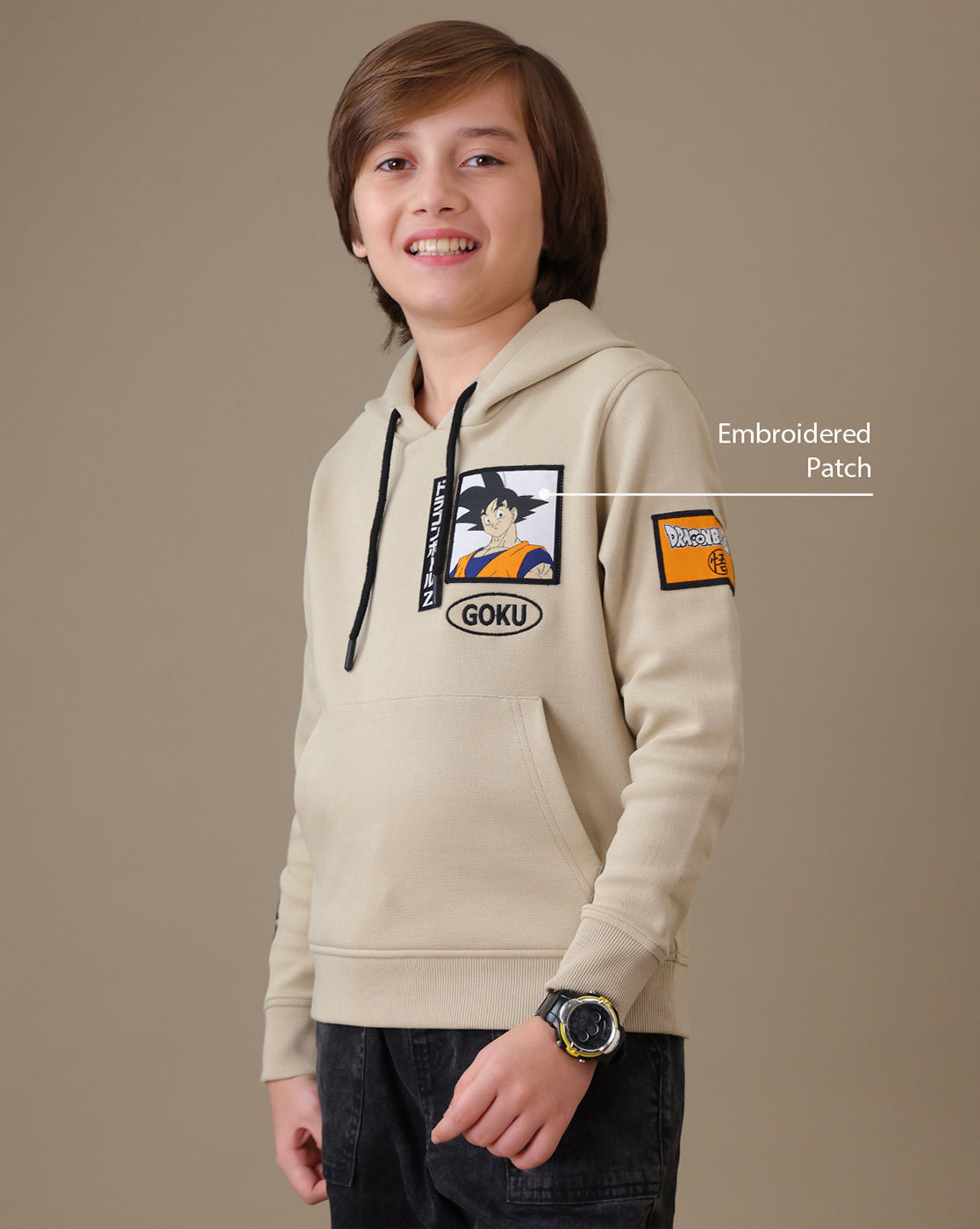 Dragon Ball Z Goku Regular Fit Hoodie Sweatshirt Boys