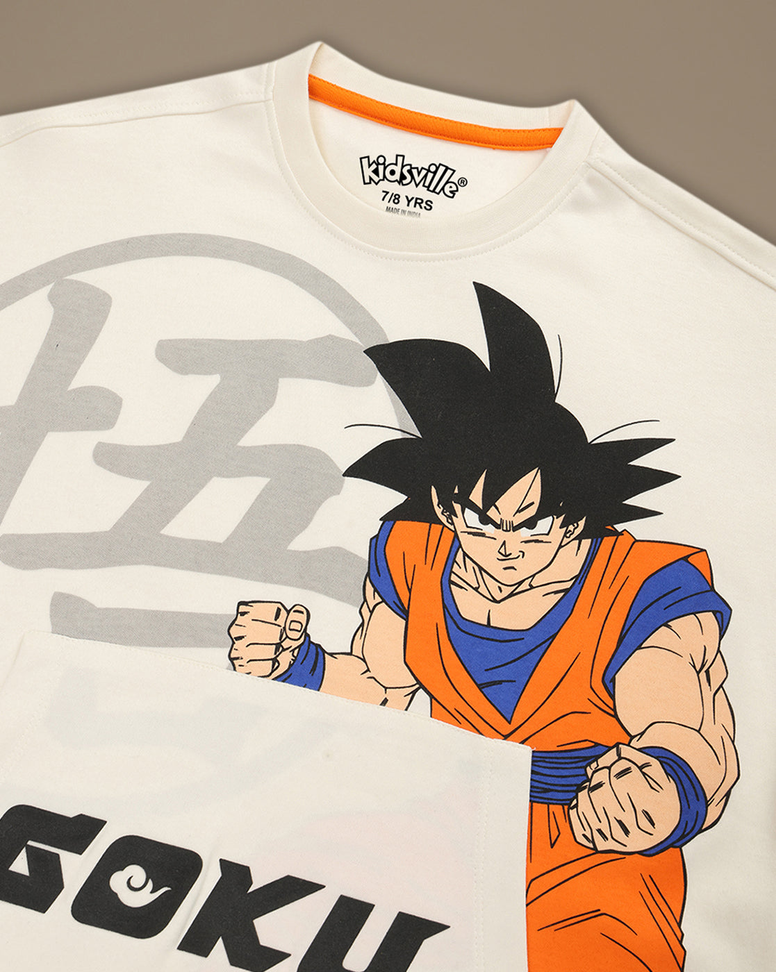 Dragon Ball Z Goku Oversized Tshirt Boys