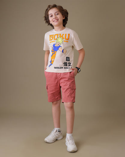 Dragon Ball Z Goku  Regular Fit Tshirt For Boys Boys