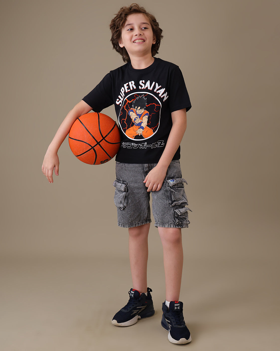 Dragon Ball Z Goku Regular Fit Tshirt Boys