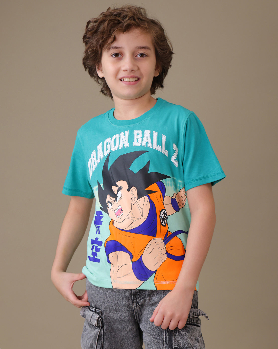 Dragon Ball Z Goku Regular Fit Tshirt Boys