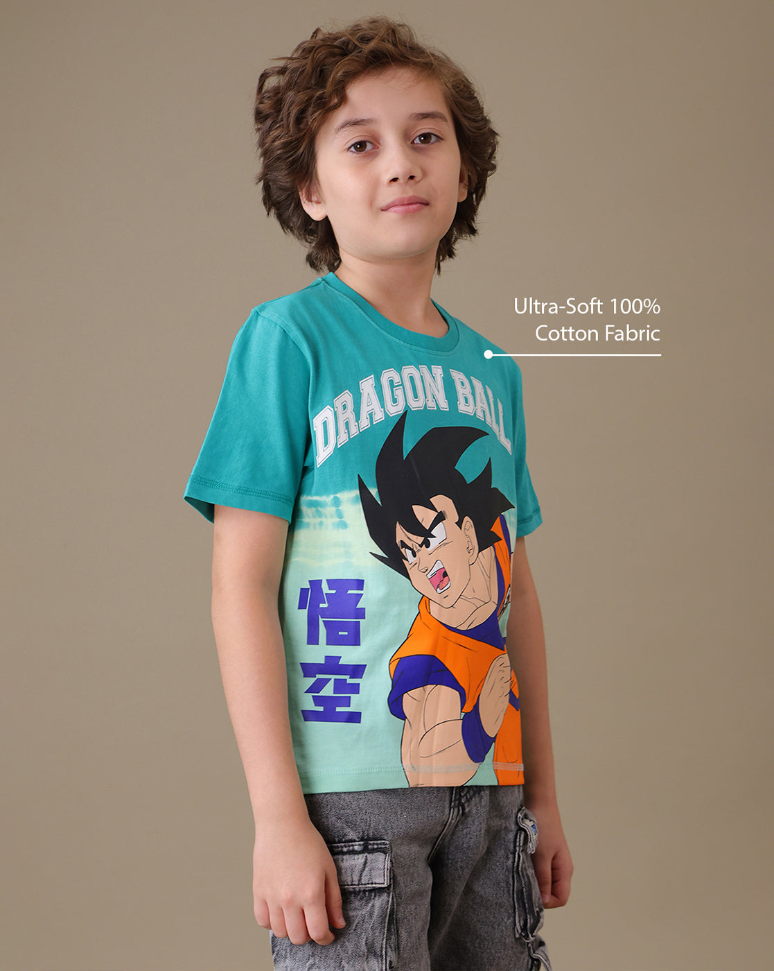 Dragon Ball Z Goku Regular Fit Tshirt Boys