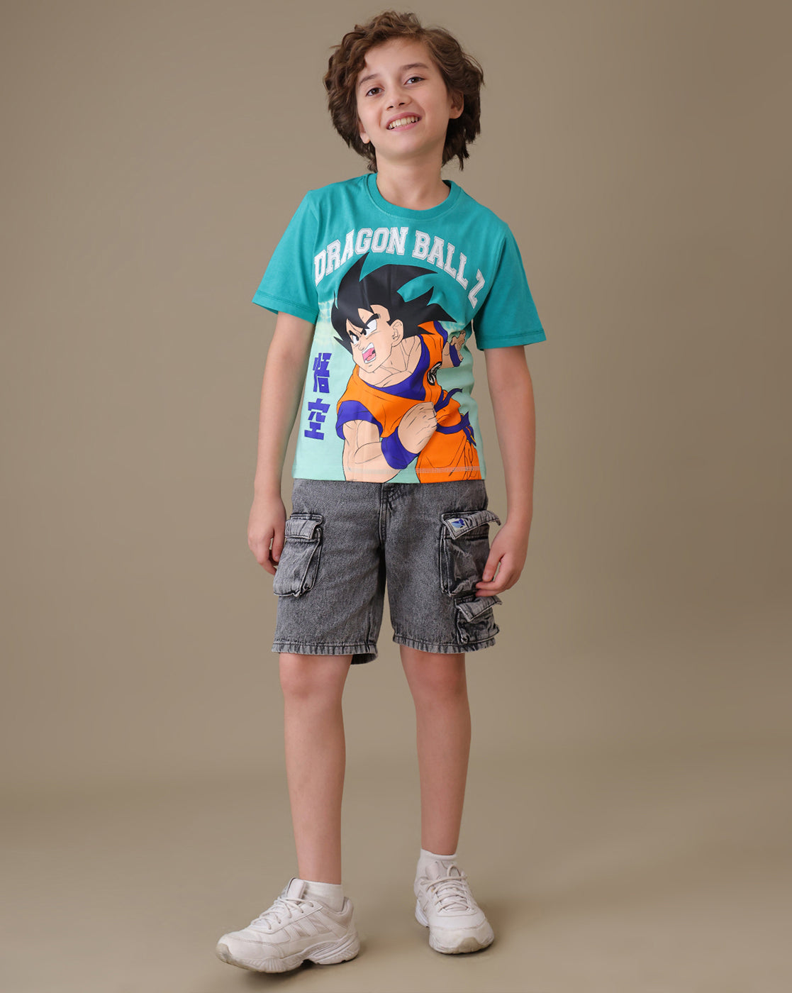 Dragon Ball Z Goku Regular Fit Tshirt Boys