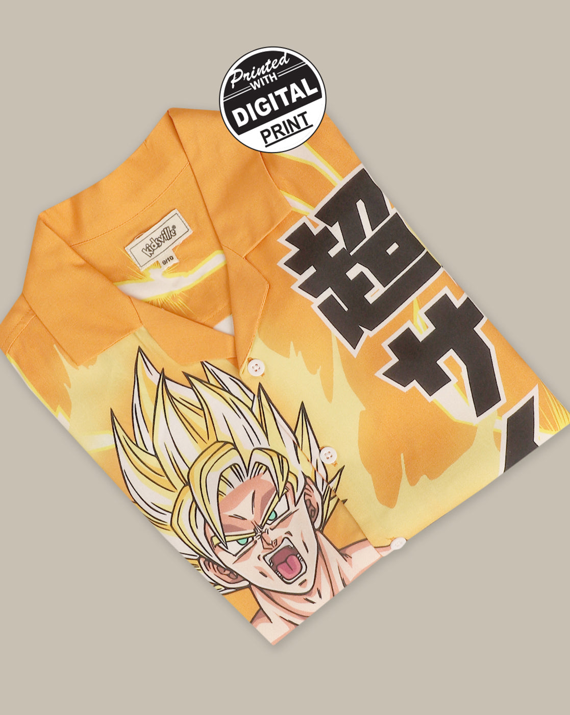 Dragon Ball Z Regular Fit Shirt For Boys