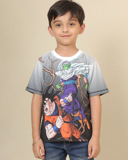 Dragon Ball Z Printed Regular Fit Tshirt For Boys