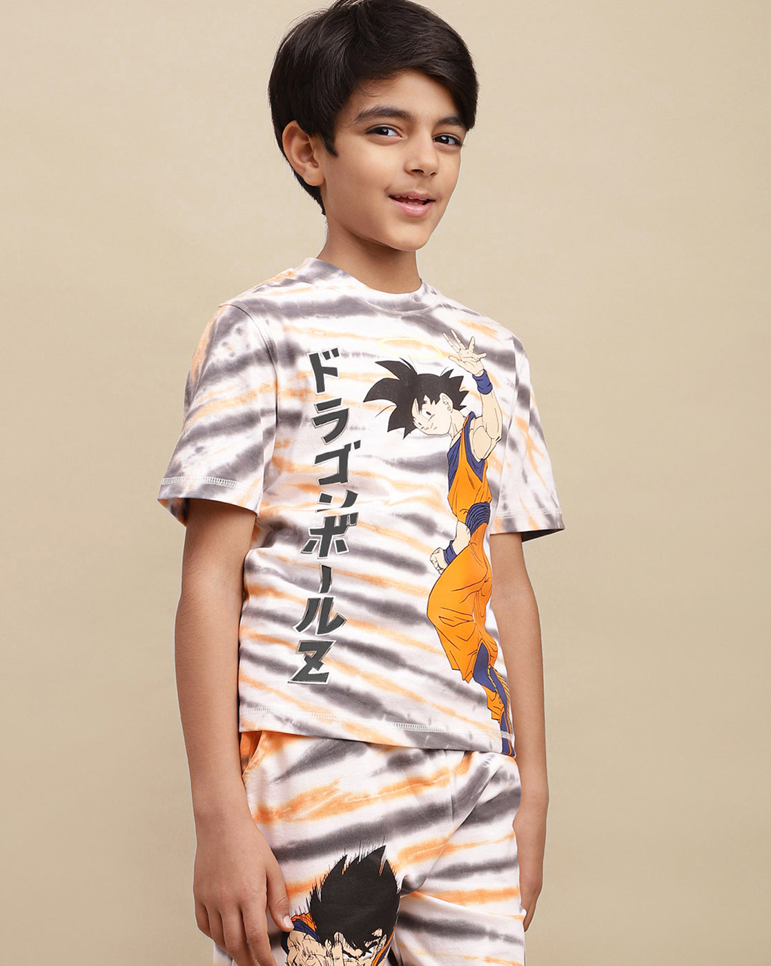 Dragon Ball Z Printed Regular Fit Tshirt For Boys