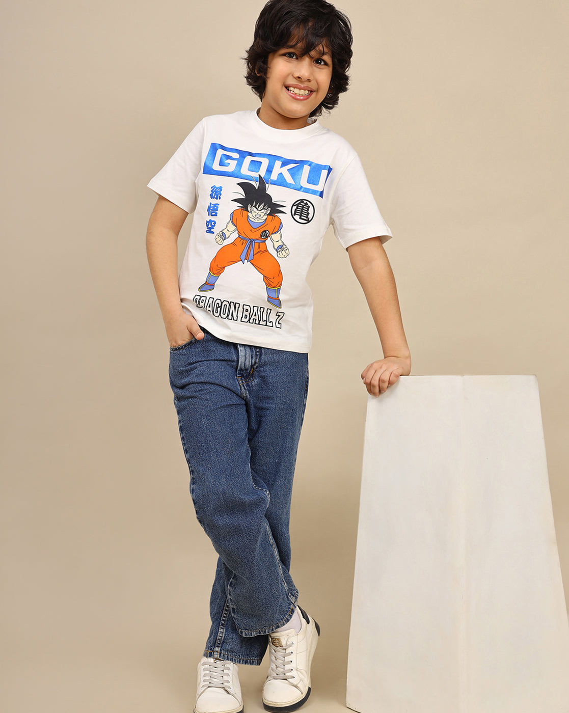 Dragon Ball Z Printed Regular Fit Tshirt For Boys
