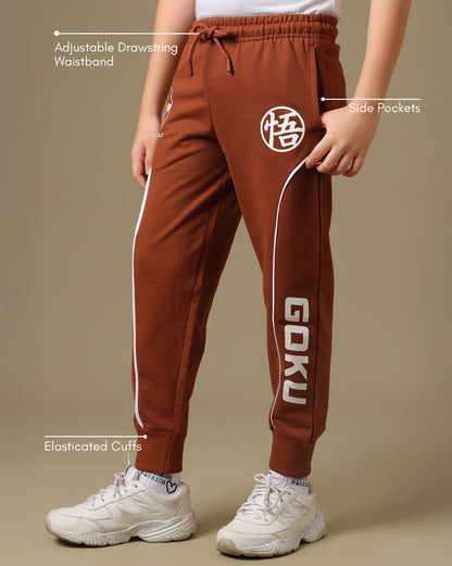 Dragon Ball Z  Regular Fit Joggers  Boys