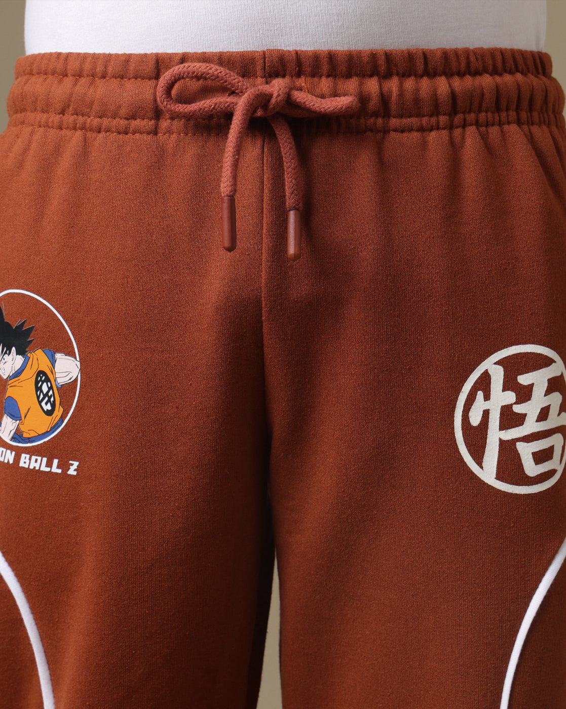 Dragon Ball Z Printed Regular Fit Joggers For Boys