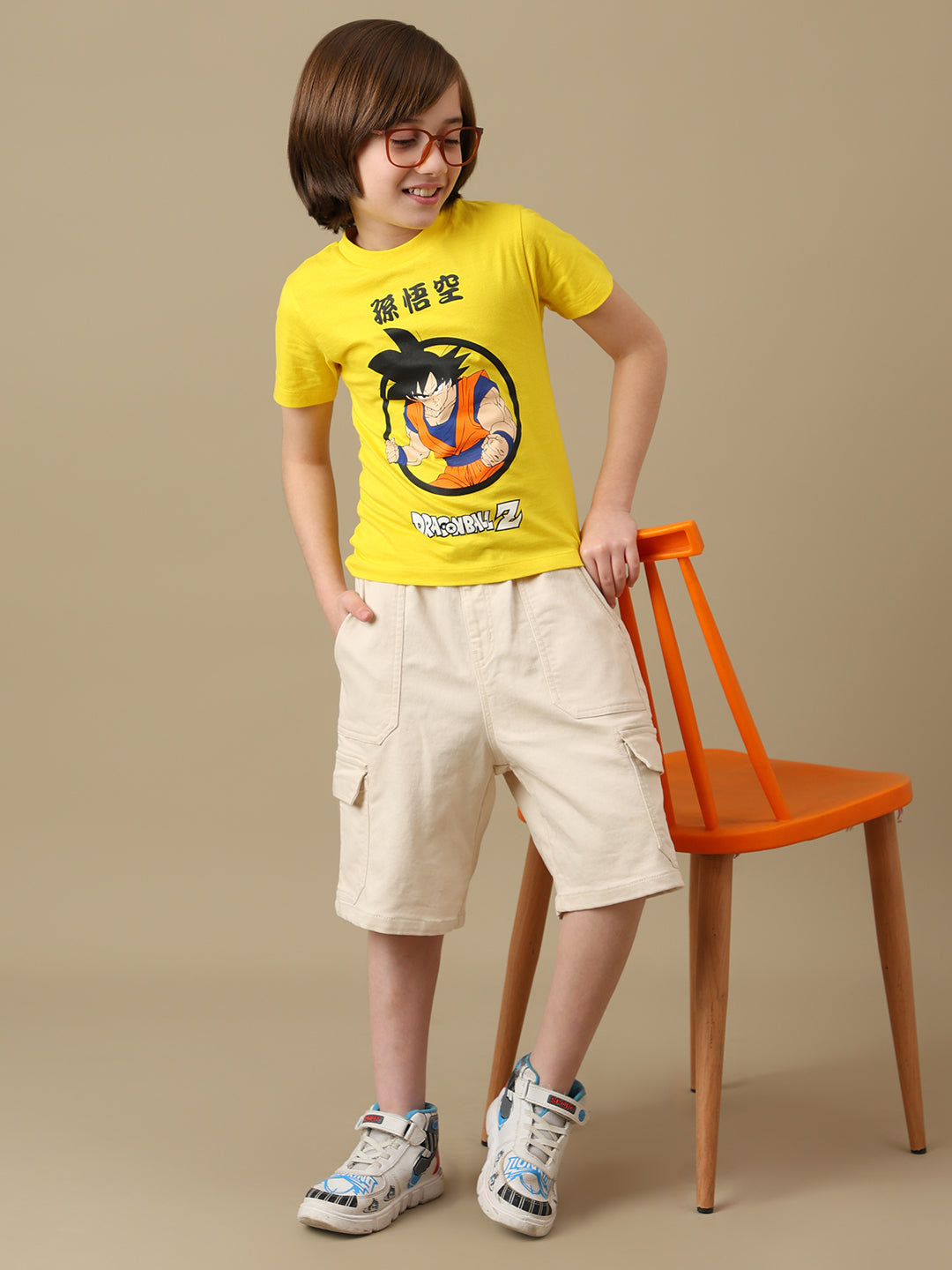 Dragon Ball Z Graphic Printed Regular Fit Pack Of 3 Tshirt For Boys