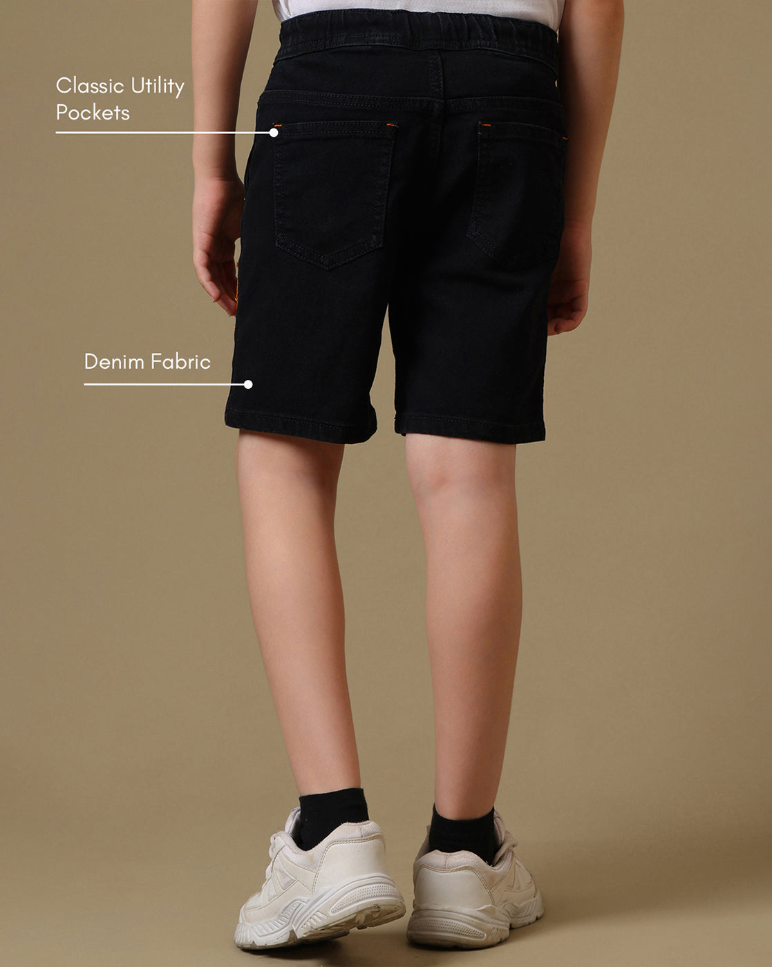 Dragon Ball Z Printed Regular Fit Denim Shorts For Boys