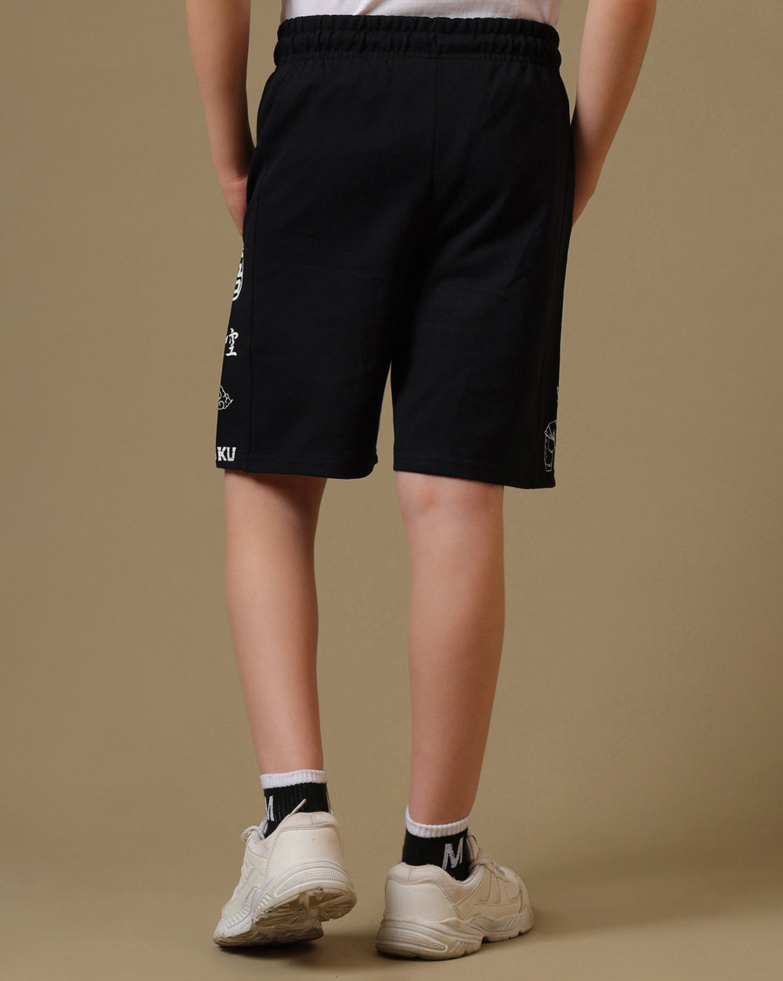 Dragon Ball Z Printed Regular Fit Shorts For Boys