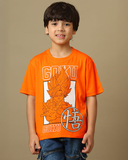 GOKU  Regular Fit Tshirt  Boys