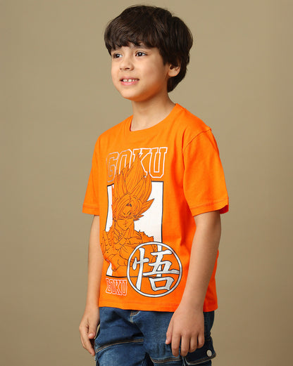 GOKU  Regular Fit Tshirt  Boys
