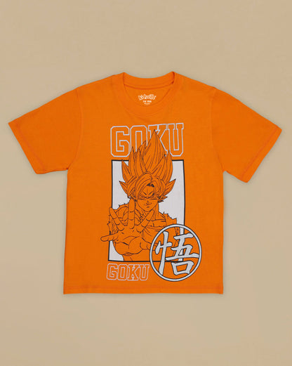 GOKU  Regular Fit Tshirt  Boys