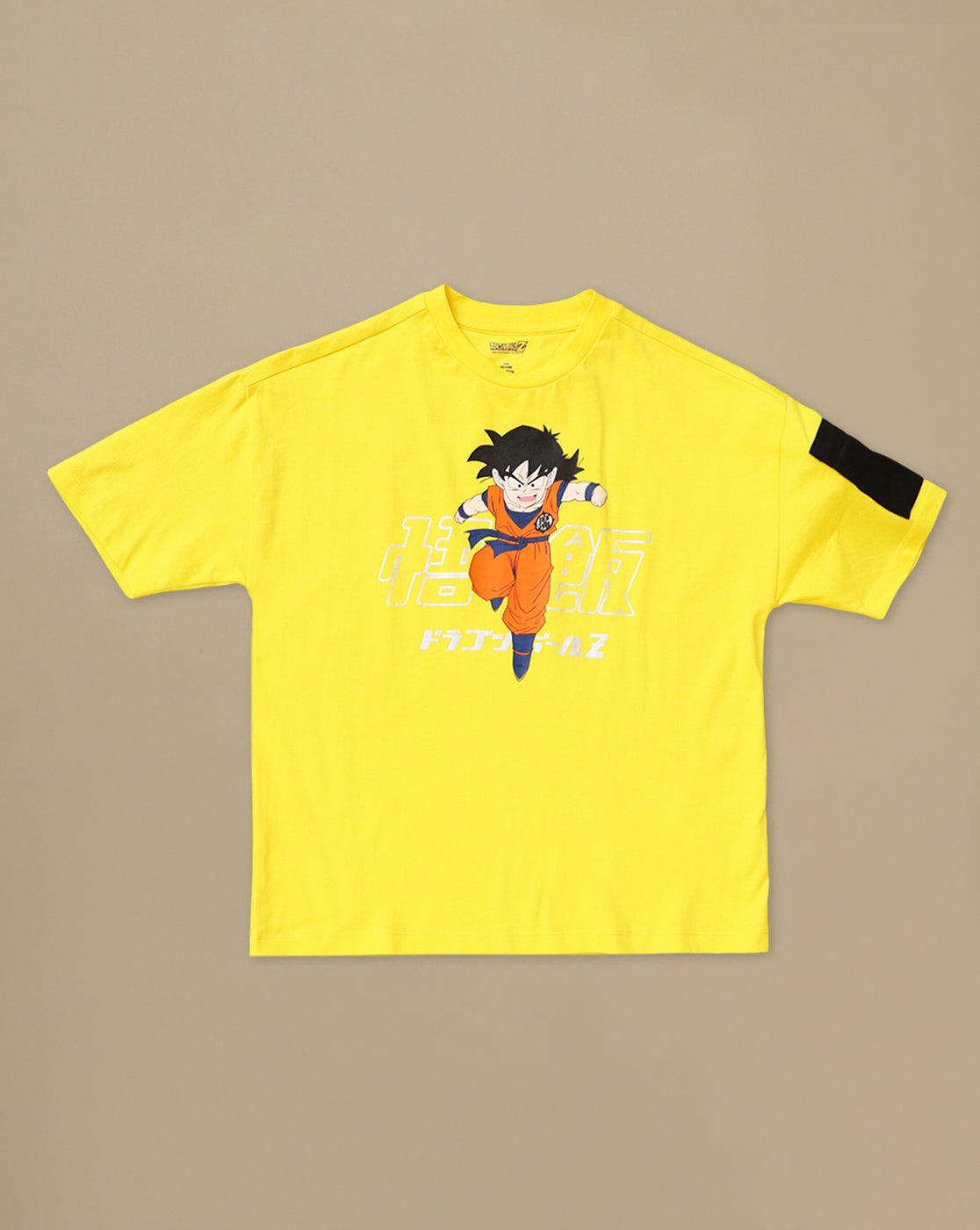 Dragon Ball Z Printed Oversized Tshirt For Boys