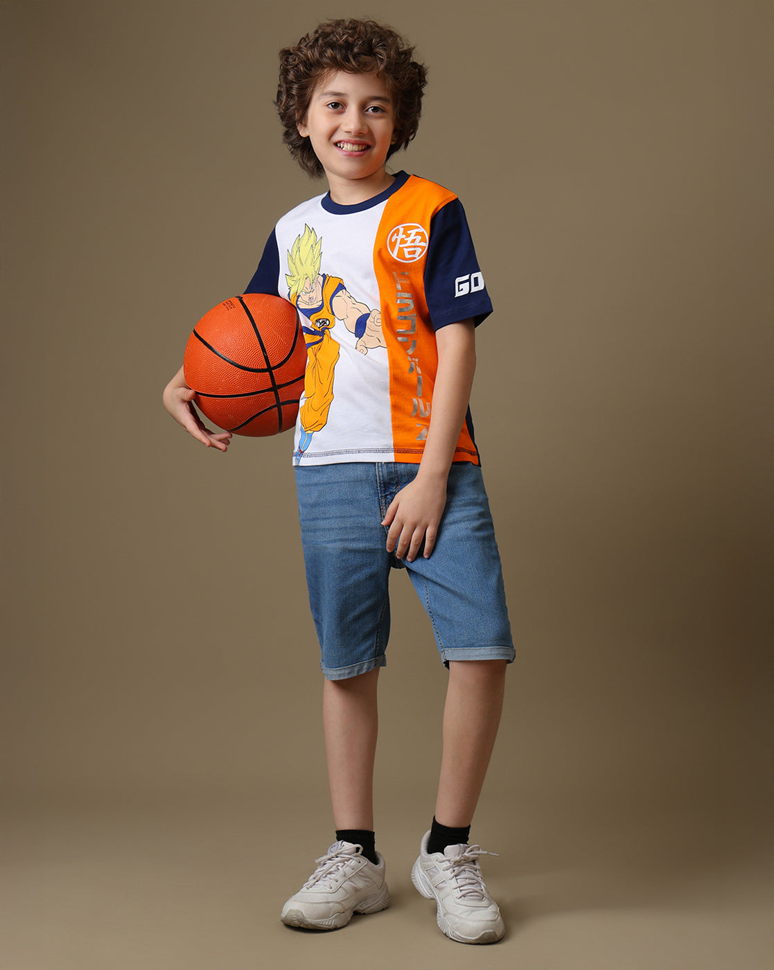Dragon Ball Z Printed Regular Fit Tshirt For Boys