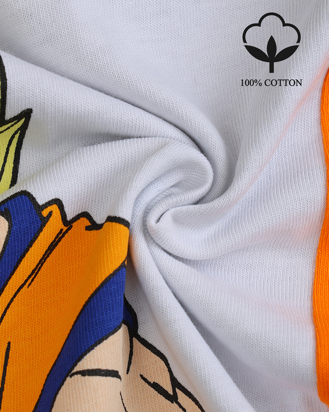 Dragon Ball Z Printed Regular Fit Tshirt For Boys