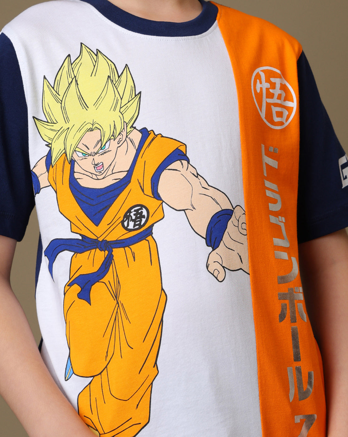 Dragon Ball Z Printed Regular Fit Tshirt For Boys