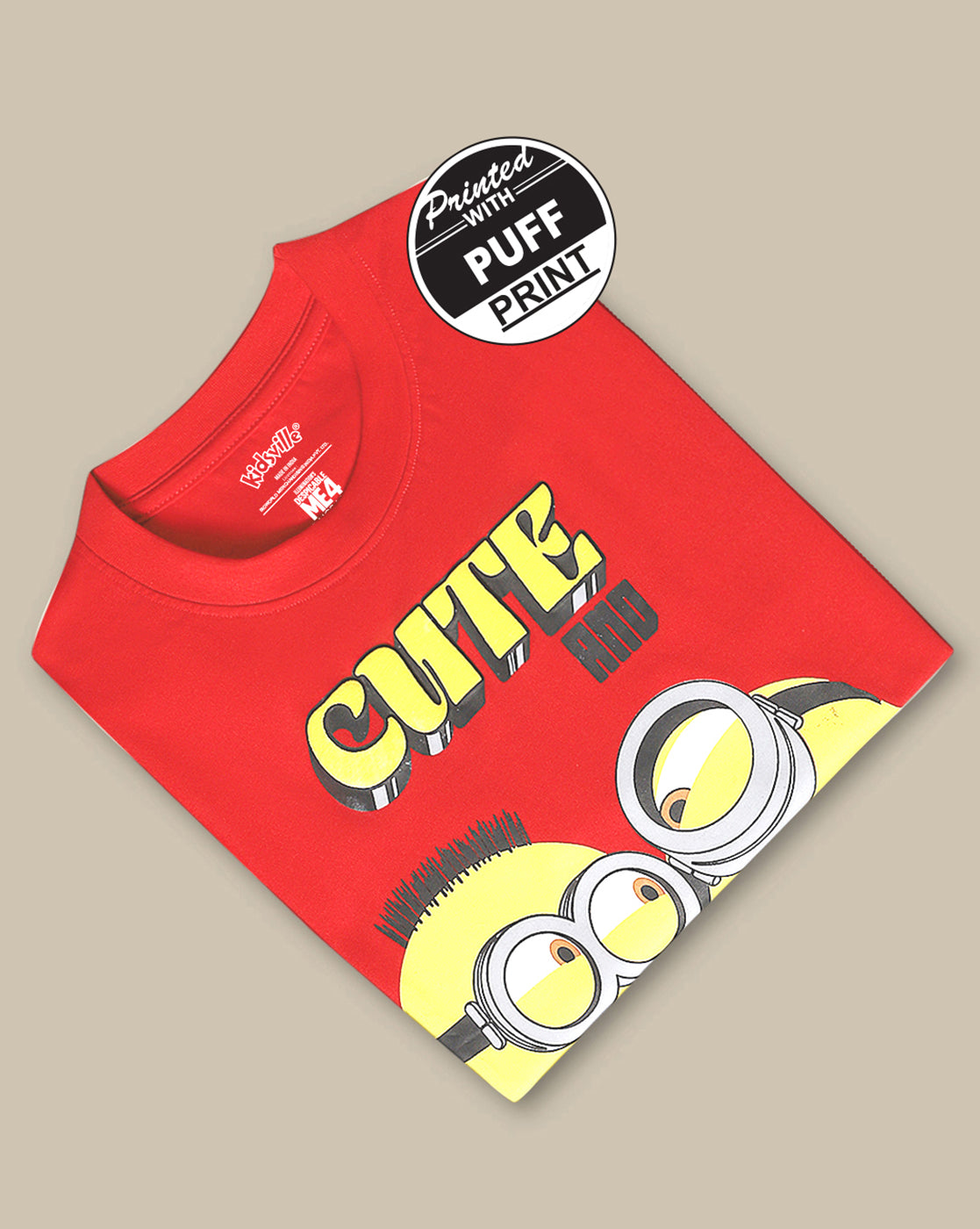 Minions Regular Fit Tshirt For Boys