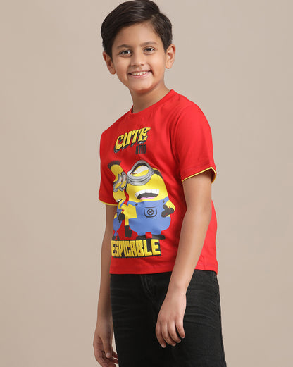 Minions  Regular Fit Tshirt  Boys