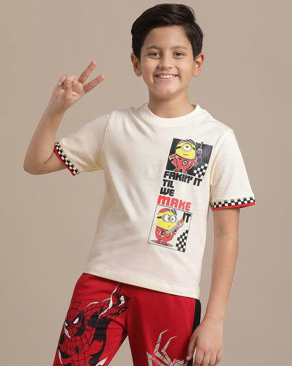 Minions  Regular Fit Tshirt  Boys