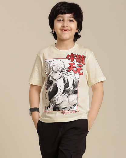 Demon Slayer  Regular Fit Tshirt  Boys