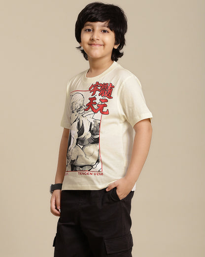 Demon Slayer  Regular Fit Tshirt  Boys
