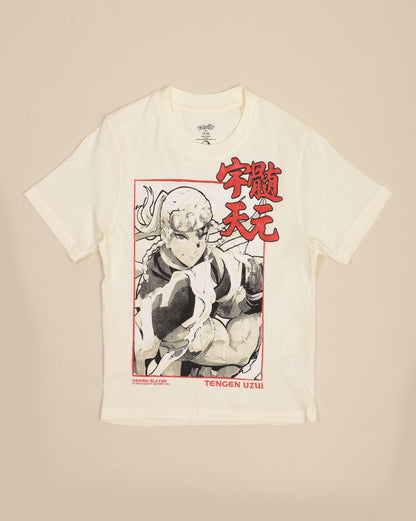 Demon Slayer  Regular Fit Tshirt  Boys