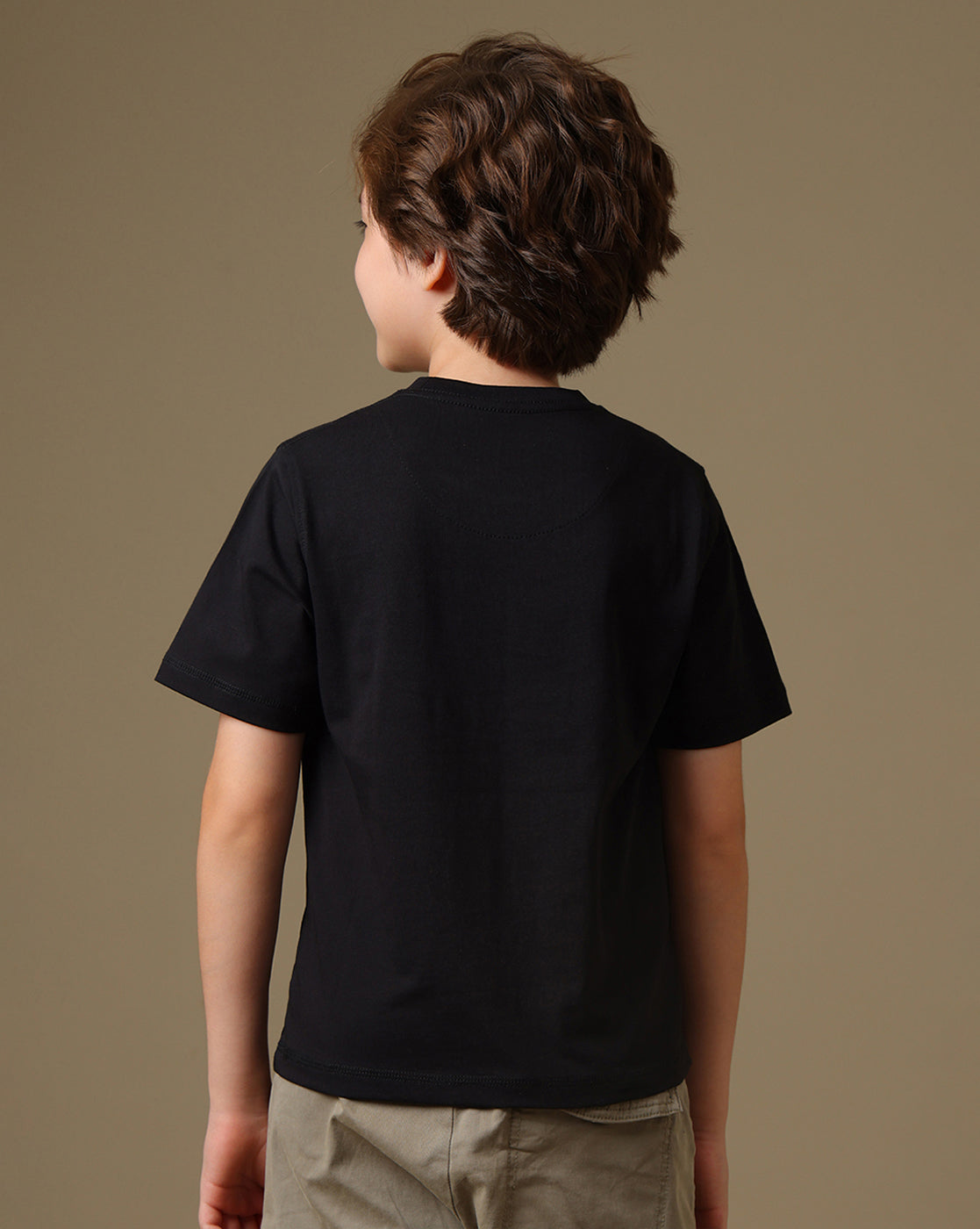Demon Slayer Printed Regular Fit Tshirt For Boys