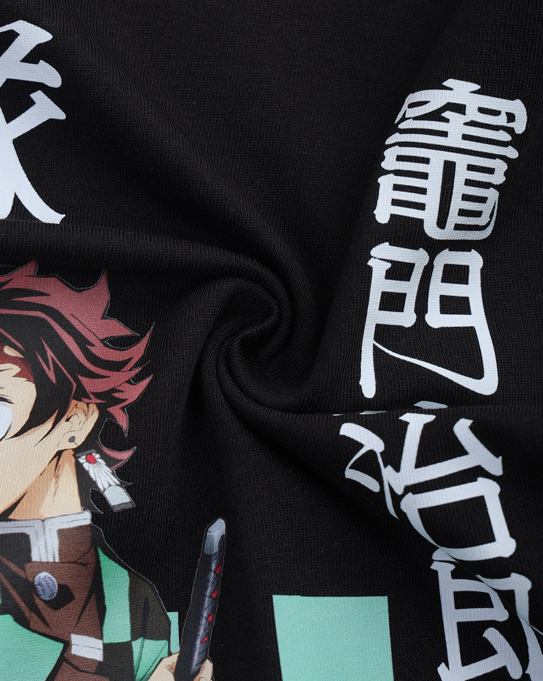 Demon Slayer Printed Regular Fit Tshirt For Boys