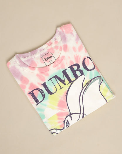 Dumbo Printed Oversized Tshirt For Girls