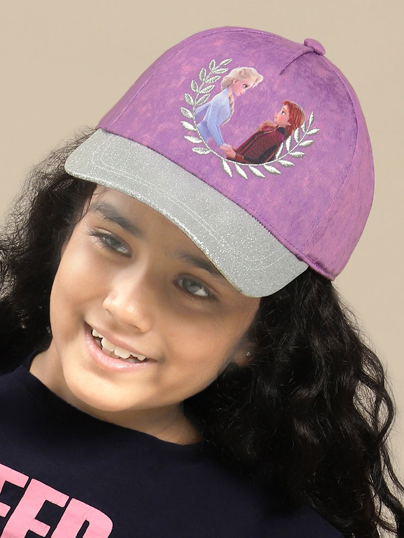 Frozen Printed Cap For Girls