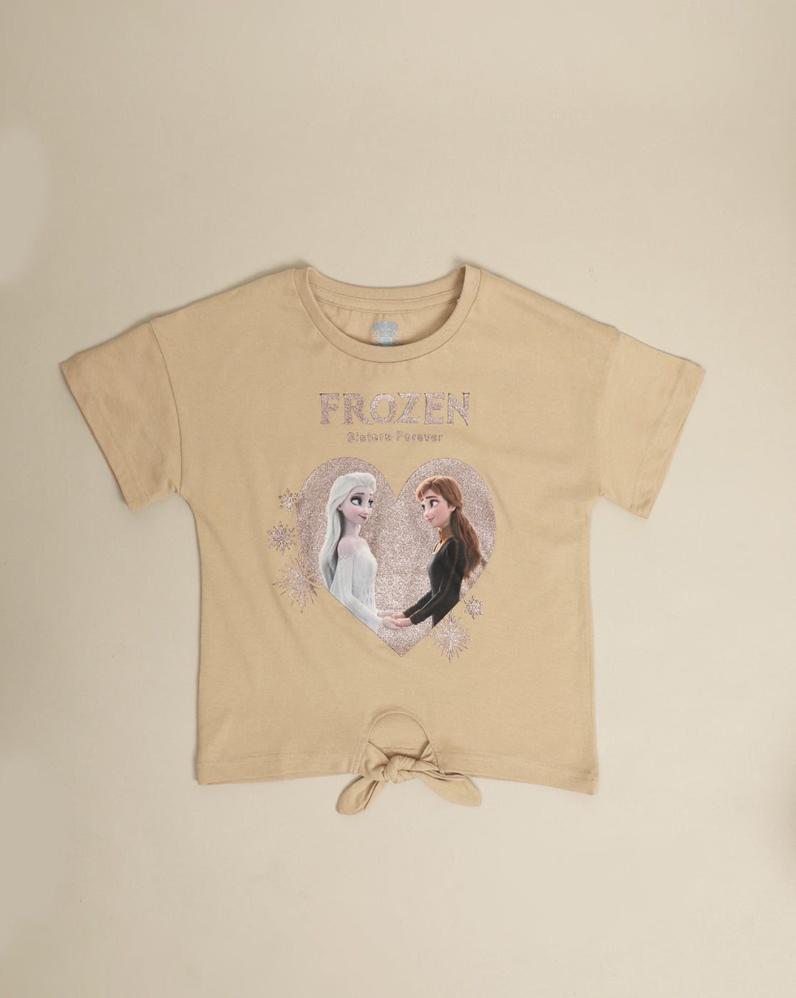 Frozen Printed Relaxed Fit Tshirt For Girls
