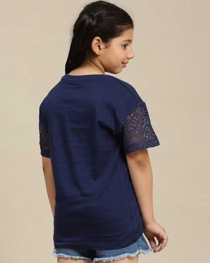Frozen  Regular Fit Tshirt  Girls