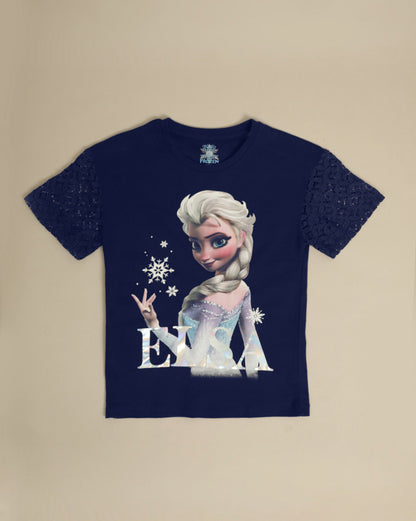 Frozen  Regular Fit Tshirt  Girls