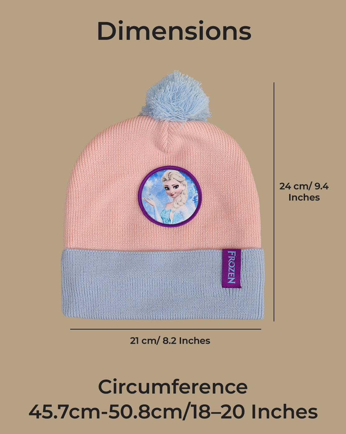 Frozen Beanies for Kids Girls