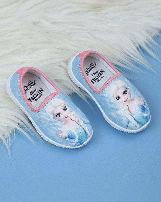 Frozen Printed Canvas Shoes For Kids Girls