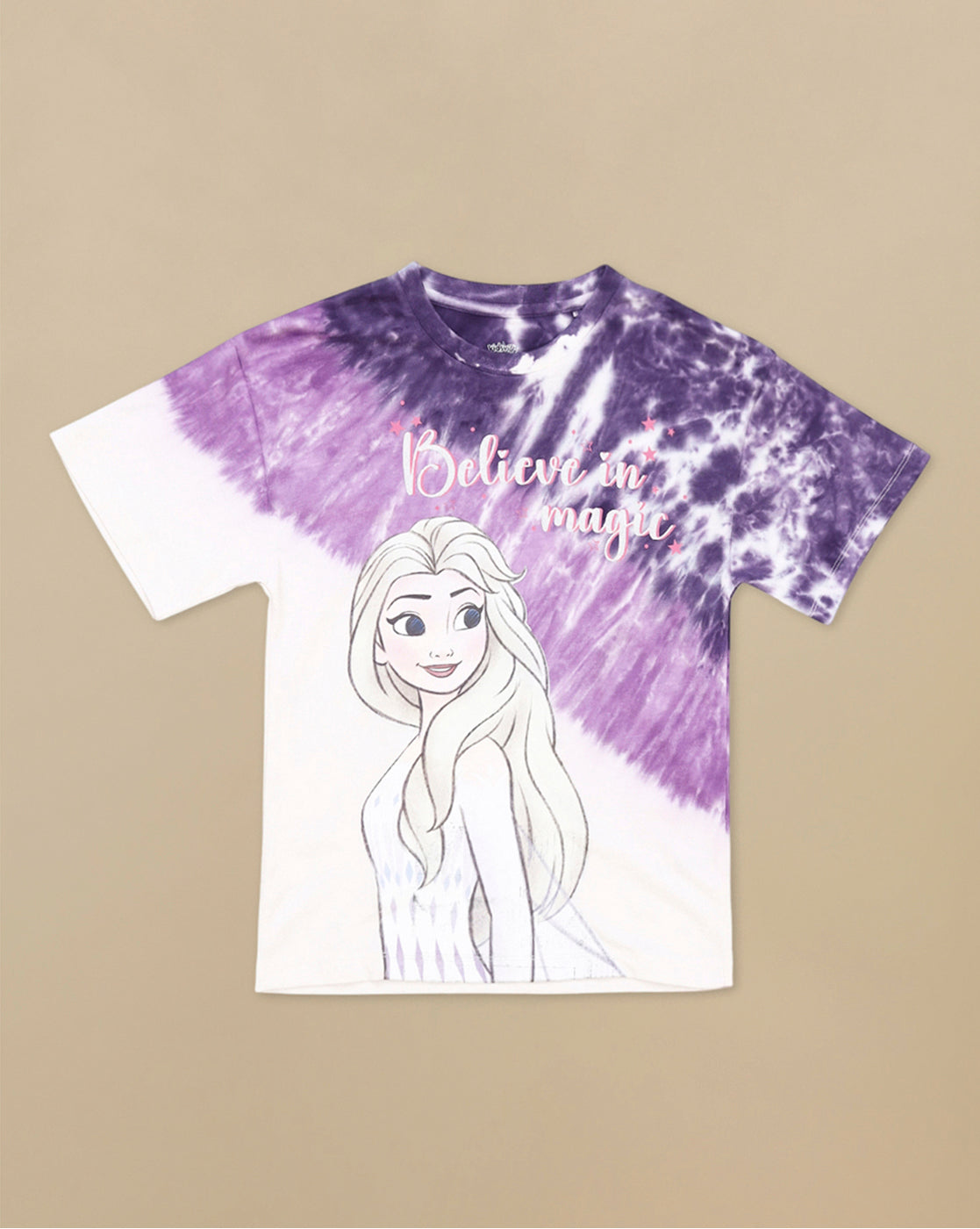FROZEN Printed T-Shirt & Shorts Co-Ords Set Girls