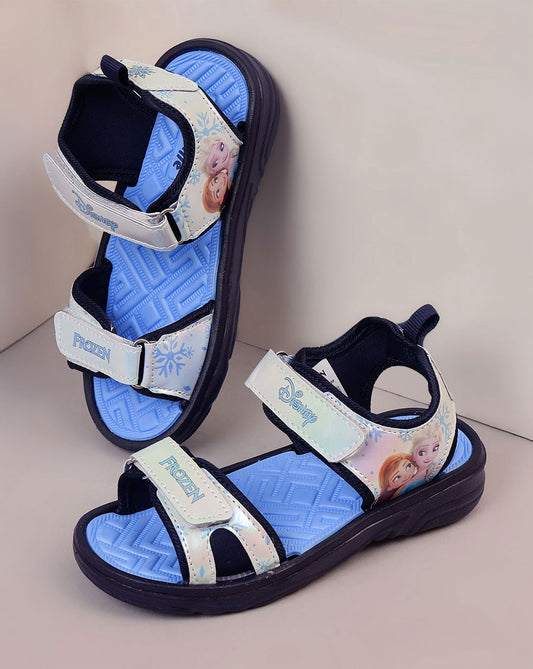 Frozen Printed Sandals For Kids Girls