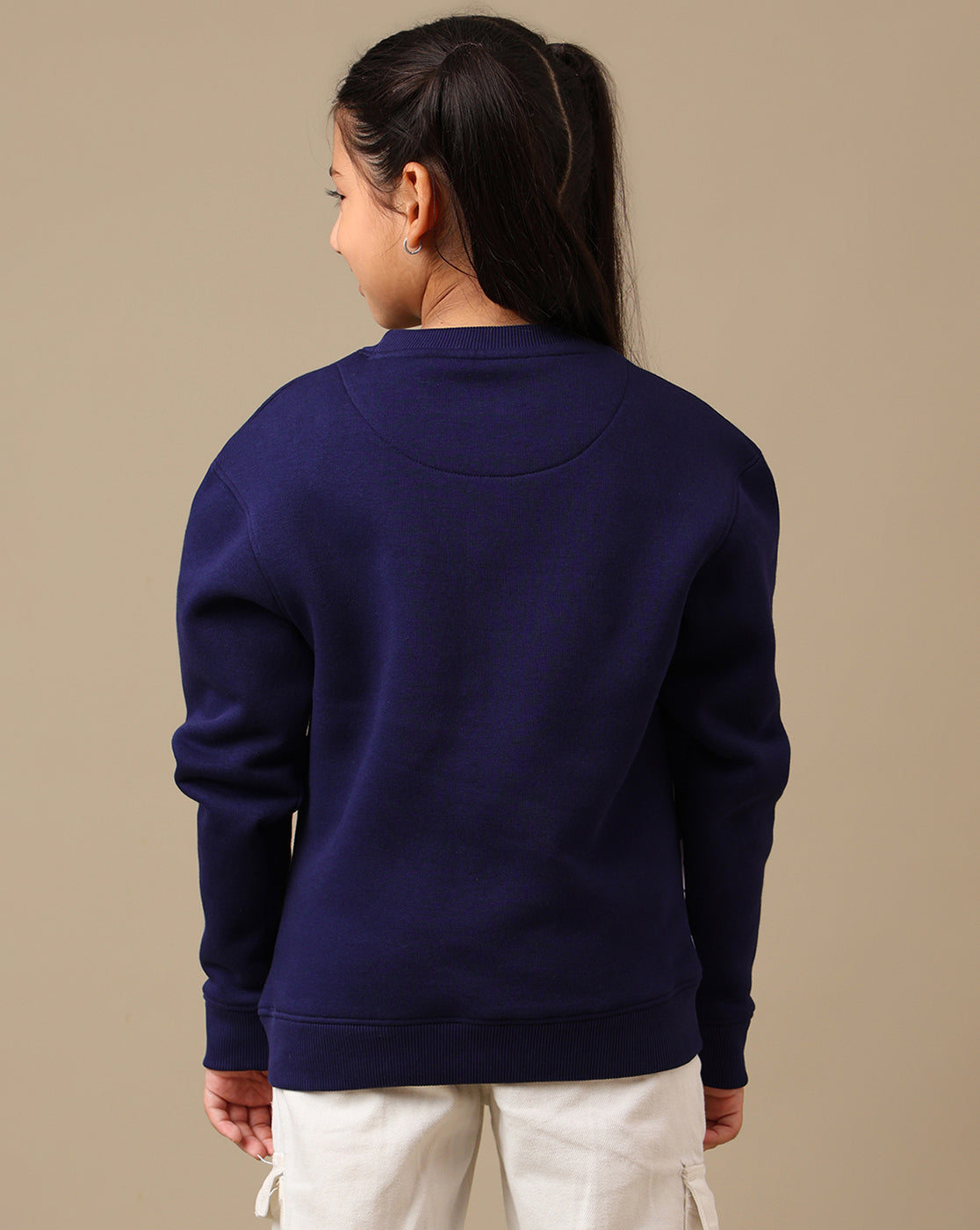 Frozen Printed Regular Fit Sweatshirt For Girls